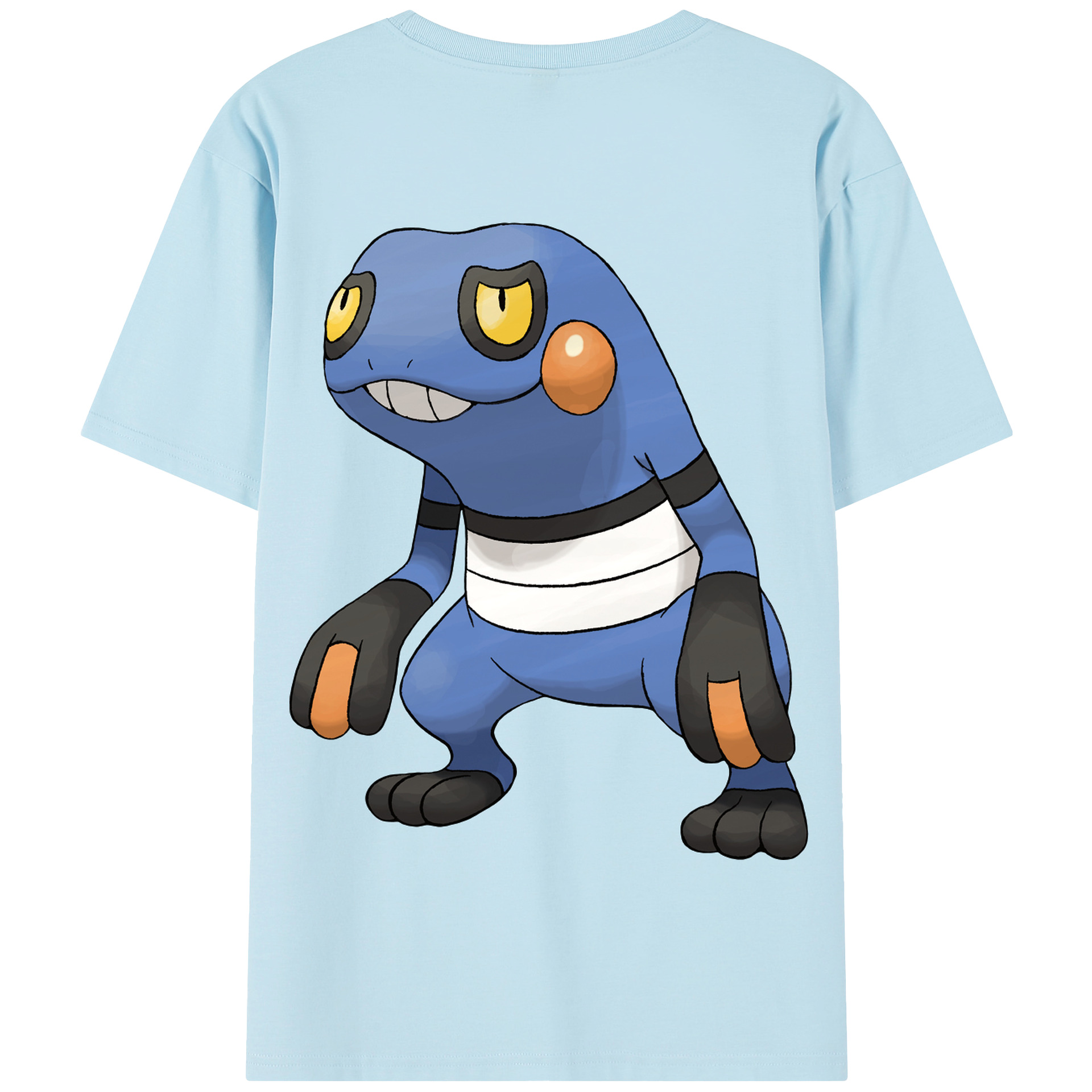 （画像用） ポケットモンスター Pokémon 綿100％半袖Tシャツ（背面プリント）